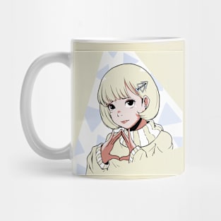 Triangle girl Mug